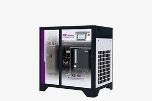 Kompresor Udara Sekrup Jaguar 45kw 60hp 10bar 220V 380V 50Hz 60Hz Mesin Mini Asia Afrika Produk Stabil Industri De Aire